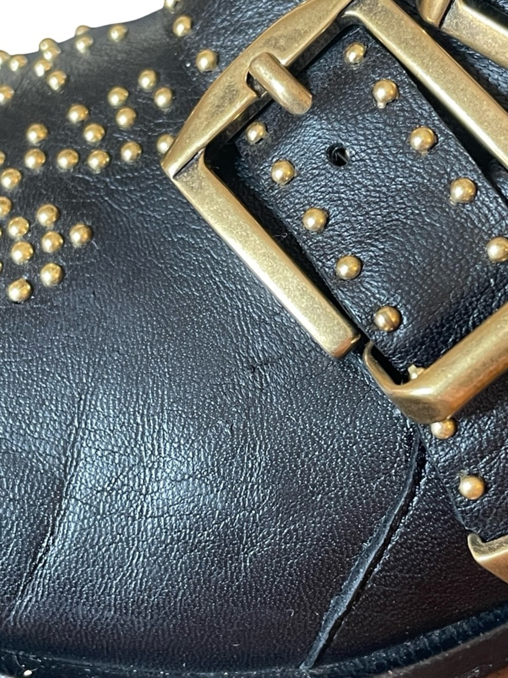 Chloe Susanna Studded Leather Ankle Boots - Picture 7 of 11